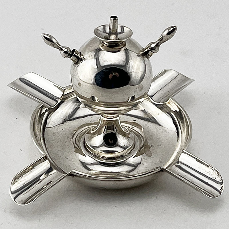 Goldsmith & Silversmith Sterling Silver Table Cigar Lighter (1901)