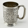 Large William Hutton Sterling Silver Christening Mug (1894)