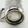 Large William Hutton Sterling Silver Christening Mug