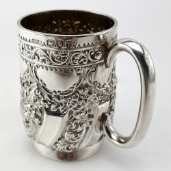 Victorian Sterling Silver Christening Mug