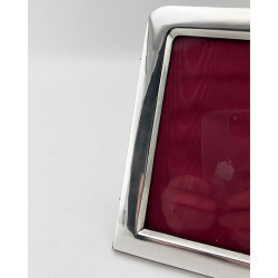 Smart Plain Victorian Sterling Silver Photo Frame