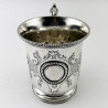 Quality Victorian Sterling Silver Christening Mug