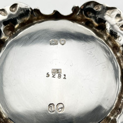 Victorian Sterling Silver Christening Mug with Gilt Interior