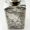 Unusual William Comyns Sterling Silver Perfume Bottle