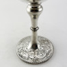 Large Impressive Victorian Sterling Silver Goblet or Trophy Cup