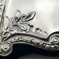 Pretty Edwardian Sterling Silver Photo Frame