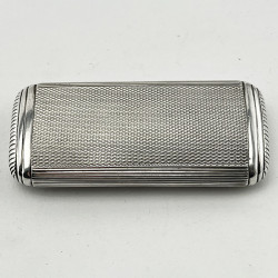 Beautiful Georgian Sterling Silver Snuff Box
