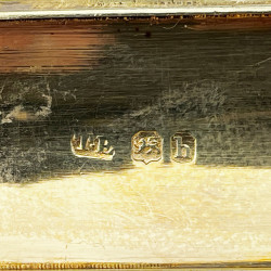 Beautiful Georgian Sterling Silver Snuff Box