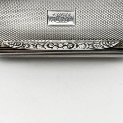 Beautiful Georgian Sterling Silver Snuff Box