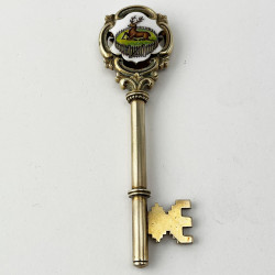 Good Quality Commemorative Sterling Silver and Enamel Key