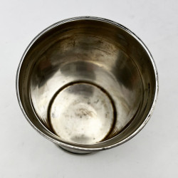 Mappin & Webb Sterling Silver Beaker or Vase