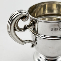 Smart Plain Sterling Silver Christening Mug