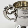 Smart Plain Sterling Silver Christening Mug
