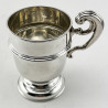 Smart Plain Sterling Silver Christening Mug