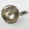 Smart Plain Sterling Silver Christening Mug
