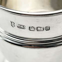 Smart Plain Sterling Silver Christening Mug