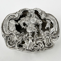 William Comyns Sterling Silver Trinket or Pot Pourri Box