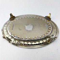 Victorian Sterling Silver Teapot Stand or Salver