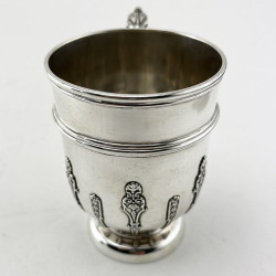 Elkington & Co Boxed Sterling Silver Christening Mug
