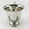 Unusual Style Sterling Silver Christening Mug