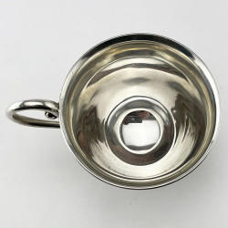 Unusual Style Sterling Silver Christening Mug