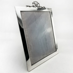 Large Rectangular Edwardian Sterling Silver Photo Frame (1906)
