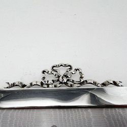 Large Rectangular Edwardian Sterling Silver Photo Frame