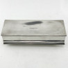 Plain Edwardian Sterling Silver Jewellery or Trinket Box
