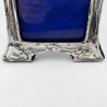 Art Nouveau Edwardian Sterling Silver Photo Frame