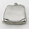 Very Smart Plain Sterling Silver Hip Flask