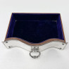 William Comyns Sterling Silver Dressing Table Style Jewellery or Trinket Box