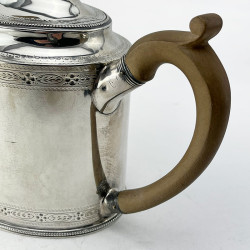 Superb Hester Bateman Georgian Sterling Silver Teapot