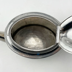 Superb Hester Bateman Georgian Sterling Silver Teapot