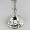 Victorian Silver Plated Lidded Trophy Cup with Two Vacant Cartouche