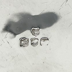 Pretty Victorian Oval Sterling Silver Tea Caddy with Pull Off Lid