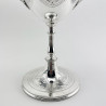 Impressive Victorian Silver Plated Lidded Trophy Cup
