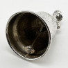 Charming Dutch Import Sterling Silver Table Bell