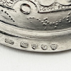 Charming Dutch Import Sterling Silver Table Bell