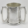 Handsome Victorian Silver Plated Loving Cup (c.1890)