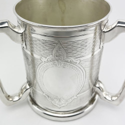 Handsome Victorian Silver Plated Loving Cup