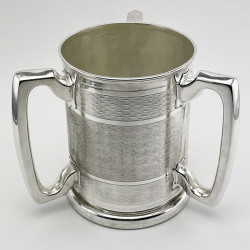Handsome Victorian Silver Plated Loving Cup