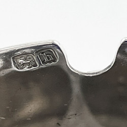 Rare and Unusual Edwardian Sterling Silver Mustard Pot