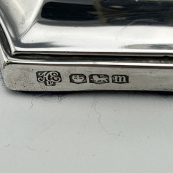 Pair of George II Style Sterling Silver Candlesticks