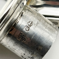 Pair of George II Style Sterling Silver Candlesticks