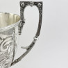 Impressive 25.4cm (10") High Victorian Silver Plated Trophy Cup