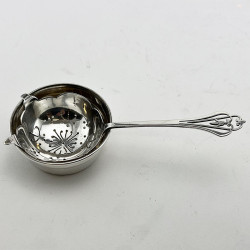 Very Nice Quality Sterling Silver Tea Strainer (1973)