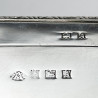 Sterling Silver Cedar Lined Cigarette or Trinket Box