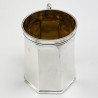 Smart Plain Sterling Silver Christening Mug