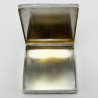 Superb Quality Sterling Silver Square Trinket Box