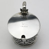 Good Quality Early Victorian Sterling Silver Mustard Pot